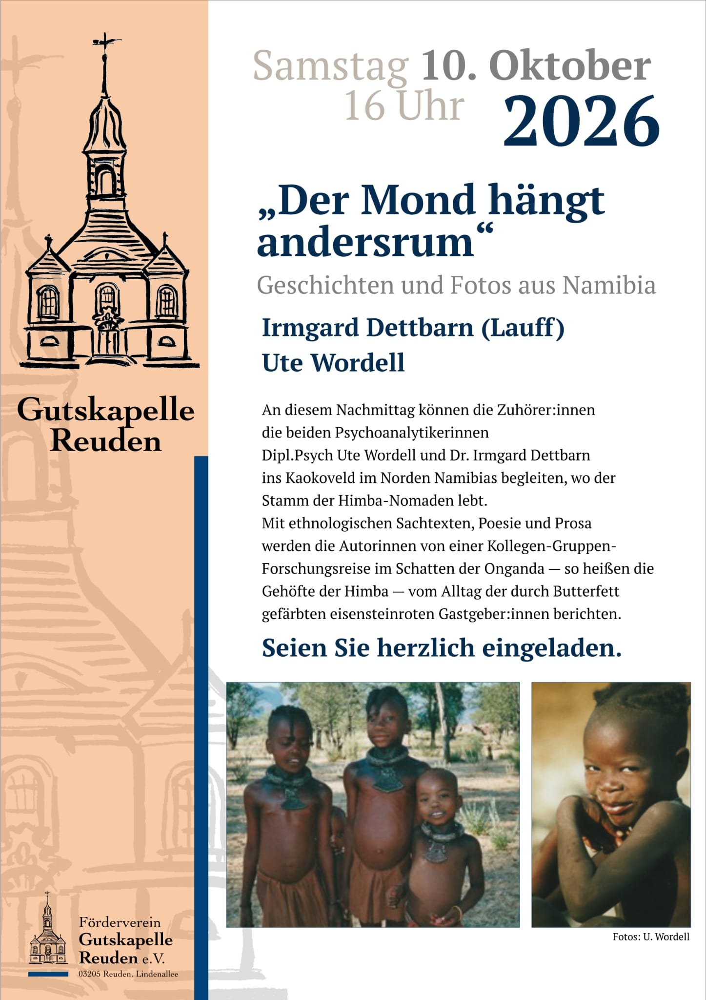 Flyer Gutskapelle 2026